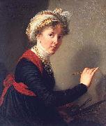 elisabeth vigee-lebrun Self-portrait painting